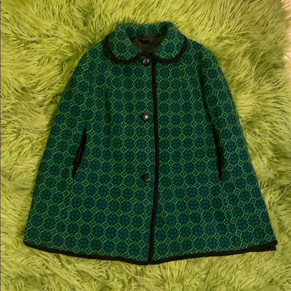 Beautiful Vintage Welsh Wool Cape / Coat